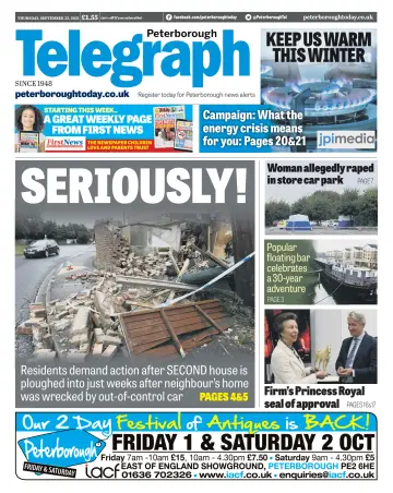 The Peterborough Evening Telegraph - 23 Sep 2021