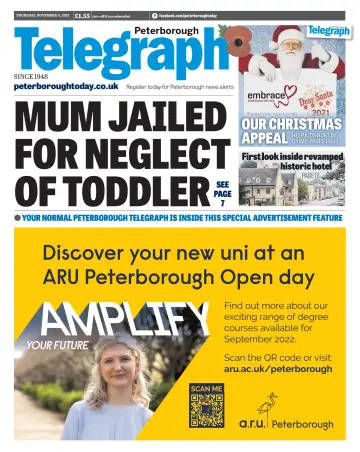 The Peterborough Evening Telegraph - 4 Nov 2021