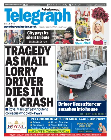 The Peterborough Evening Telegraph - 18 Nov 2021