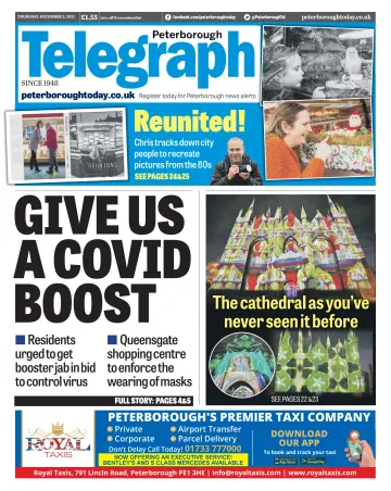 The Peterborough Evening Telegraph - 2 Dec 2021