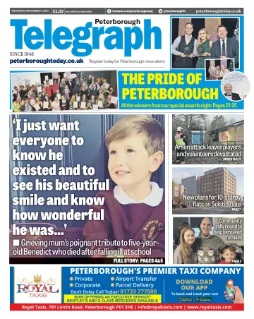 The Peterborough Evening Telegraph - 9 Dec 2021