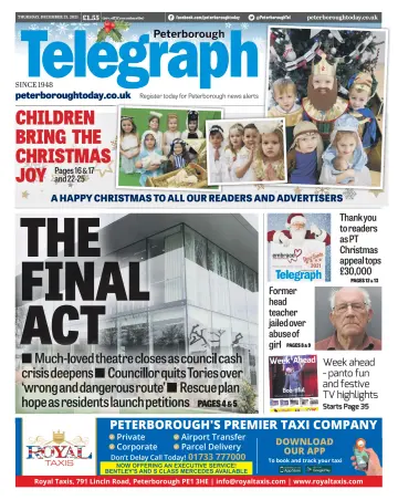 The Peterborough Evening Telegraph - 23 Dec 2021