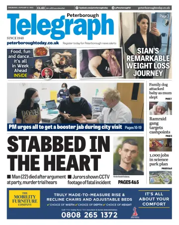 The Peterborough Evening Telegraph - 13 Jan 2022