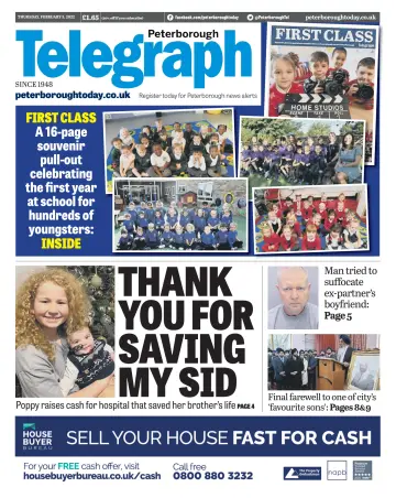 The Peterborough Evening Telegraph - 3 Feb 2022