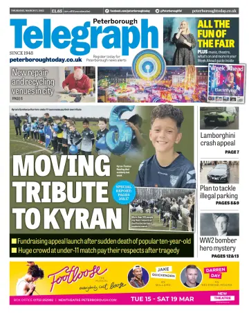 The Peterborough Evening Telegraph - 17 Mar 2022