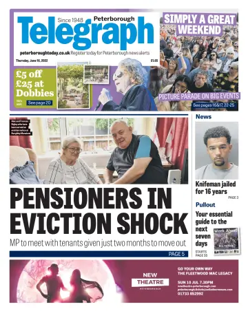The Peterborough Evening Telegraph - 16 Jun 2022