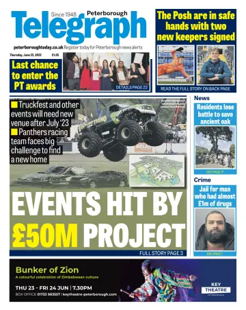 The Peterborough Evening Telegraph - 23 Jun 2022