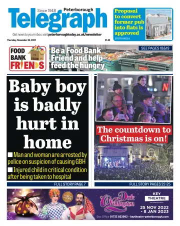 The Peterborough Evening Telegraph - 24 Nov 2022