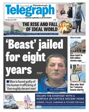 The Peterborough Evening Telegraph - 13 Jul 2023