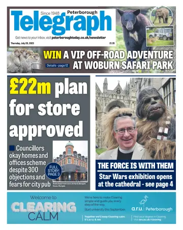 The Peterborough Evening Telegraph - 20 Jul 2023