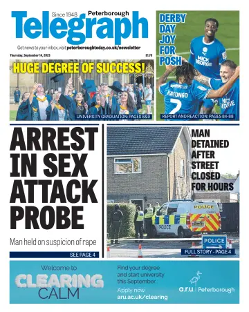The Peterborough Evening Telegraph - 14 Sep 2023