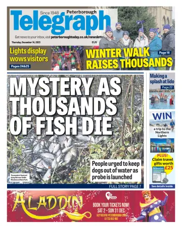 The Peterborough Evening Telegraph - 14 Dec 2023