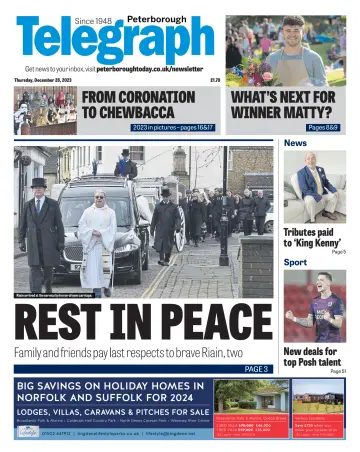 The Peterborough Evening Telegraph - 28 Dec 2023