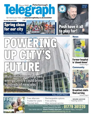 The Peterborough Evening Telegraph - 28 mars 2024