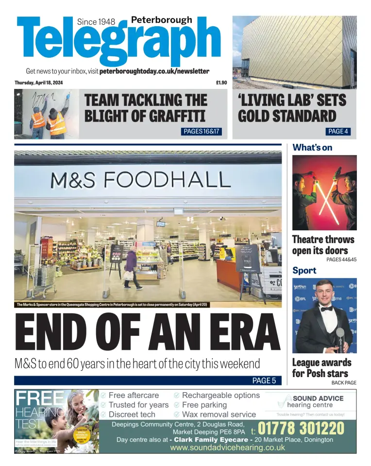 The Peterborough Evening Telegraph