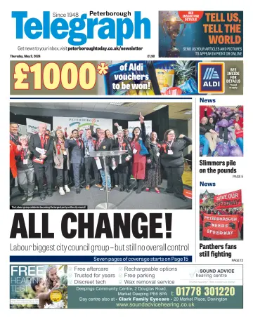 The Peterborough Evening Telegraph - 09 五月 2024