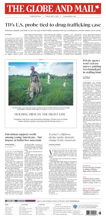 The Globe and Mail (Alberta Edition) - 03 5월 2024