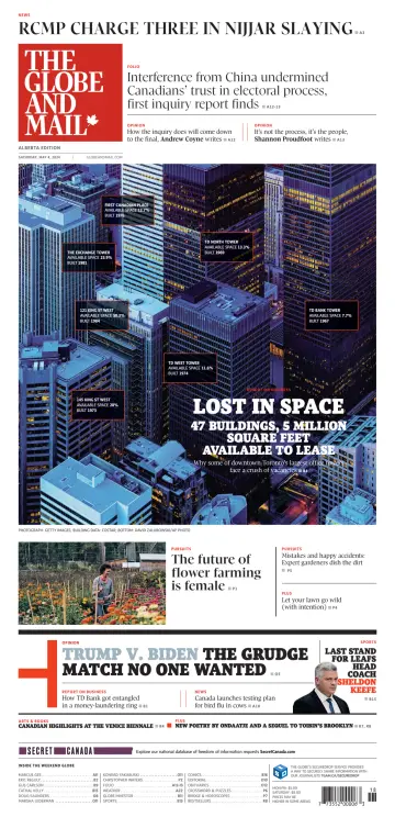 The Globe and Mail (Alberta Edition) - 04 5월 2024