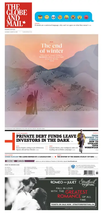 The Globe and Mail (Prairie Edition) - 16 Mar 2024