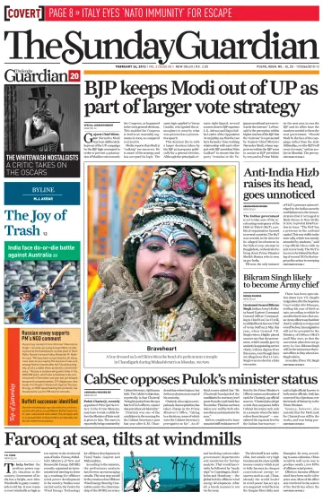 The Sunday Guardian - 26 Feb 2012