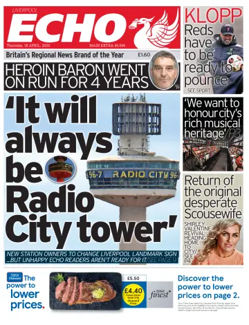 Liverpool Echo - 18 4月 2024