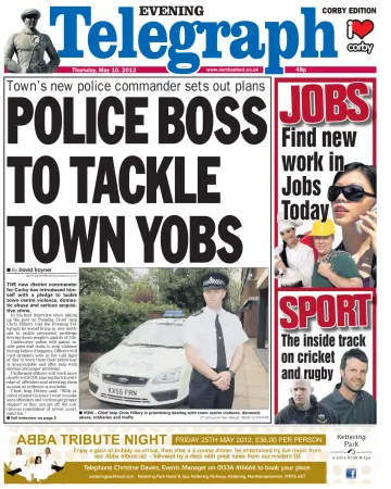 Northants Evening Telegraph - 10 May 2012