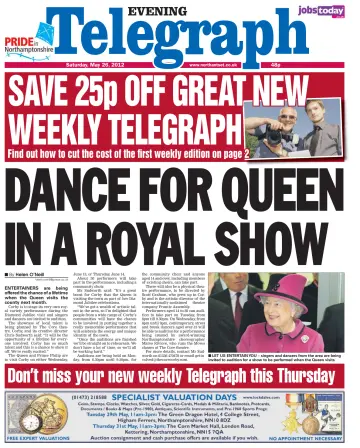 Northants Evening Telegraph - 26 May 2012