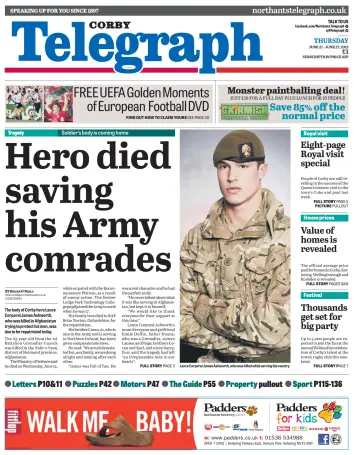 Northants Evening Telegraph - 21 Jun 2012