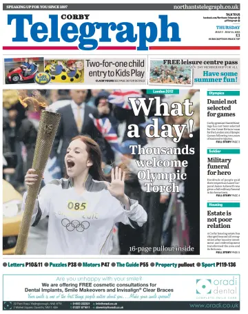 Northants Evening Telegraph - 5 Jul 2012