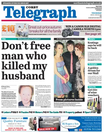 Northants Evening Telegraph - 12 Jul 2012