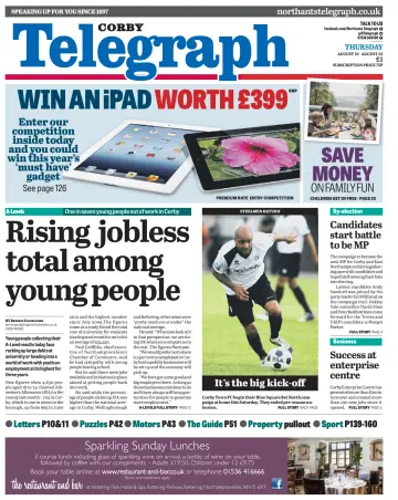 Northants Evening Telegraph - 16 Aug 2012