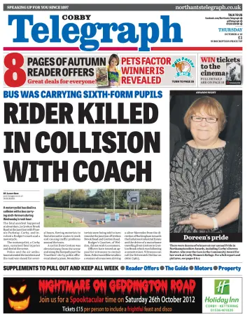 Northants Evening Telegraph - 4 Oct 2012