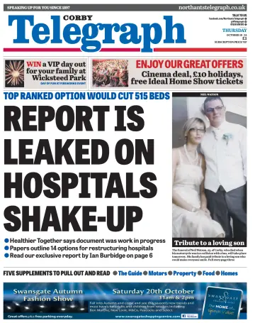 Northants Evening Telegraph - 18 Oct 2012