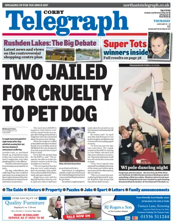 Northants Evening Telegraph - 10 Jan 2013