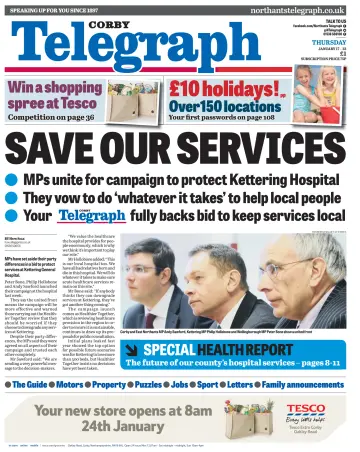 Northants Evening Telegraph - 17 Jan 2013