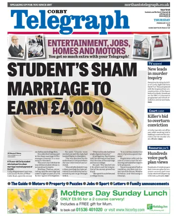 Northants Evening Telegraph - 21 Feb 2013