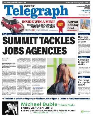 Northants Evening Telegraph - 7 Mar 2013