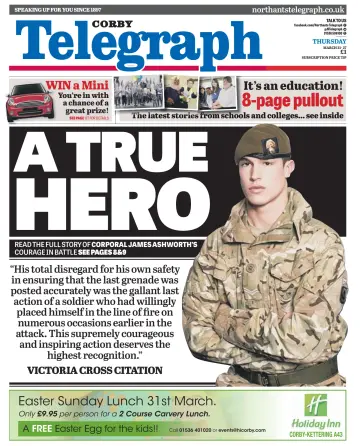 Northants Evening Telegraph - 21 Mar 2013