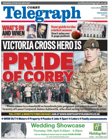 Northants Evening Telegraph - 11 Apr 2013