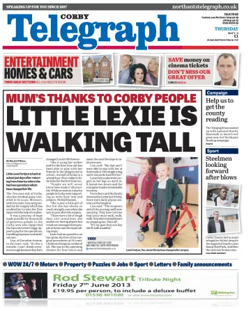 Northants Evening Telegraph - 2 May 2013