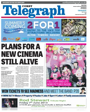 Northants Evening Telegraph - 16 May 2013