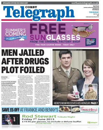 Northants Evening Telegraph - 23 May 2013
