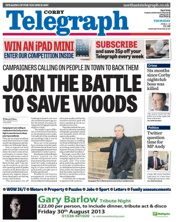 Northants Evening Telegraph - 13 Jun 2013