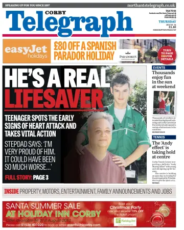 Northants Evening Telegraph - 18 Jul 2013
