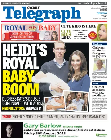 Northants Evening Telegraph - 25 Jul 2013