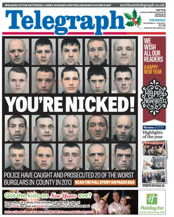 Northants Evening Telegraph - 26 Dec 2013