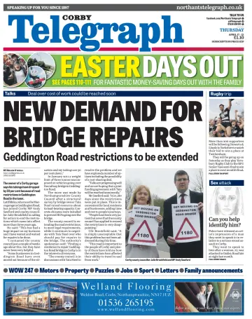 Northants Evening Telegraph - 17 Apr 2014