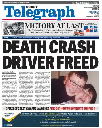Northants Evening Telegraph - 26 Jun 2014