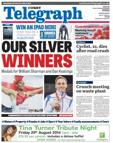 Northants Evening Telegraph - 31 Jul 2014