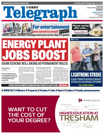 Northants Evening Telegraph - 14 Aug 2014